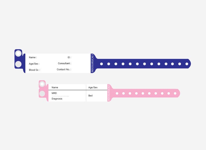 Patient Identification Wristbands