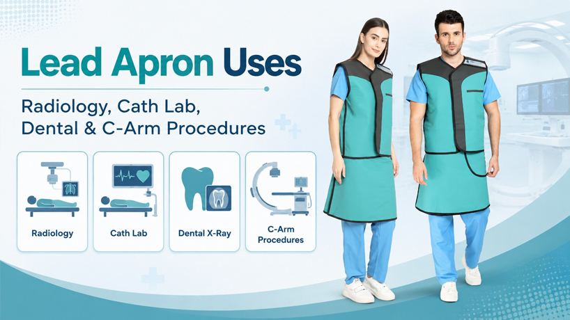 Lead Apron Uses in Radiology, Cath Lab, Dental & C-Arm Procedures