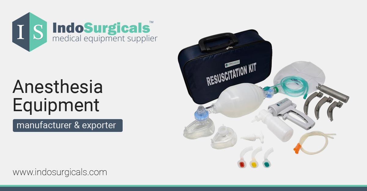 Equipment Used For Anesthesia at Royce Camara blog