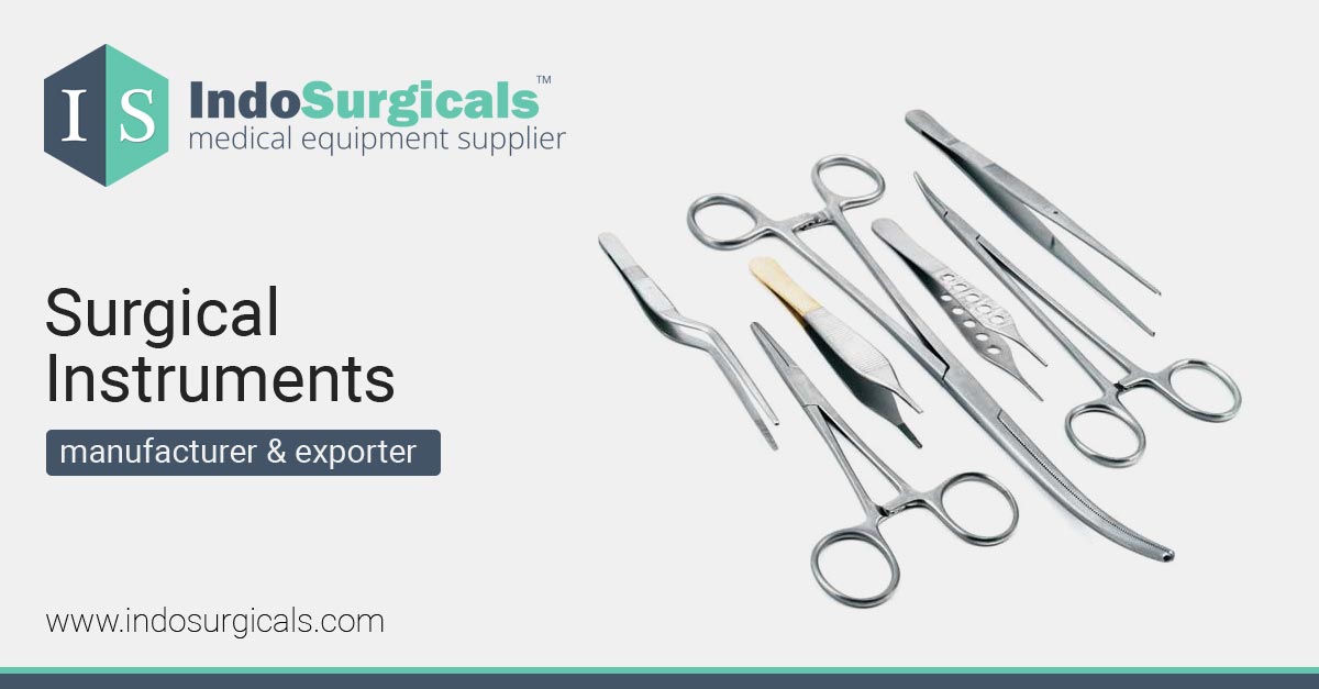 Most commonly used surgical instruments