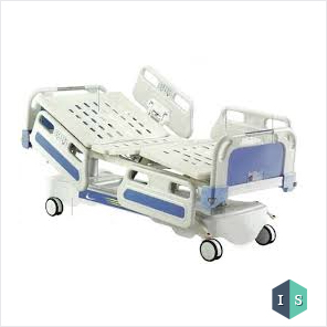 ICU Bed, Electric with ABS Panel and ABS Safety Rails Manufacturer, Supplier & Exporter