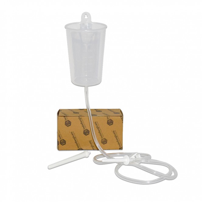 Plastic Enema Can Kit for Home Use 750 ml Manufacturer