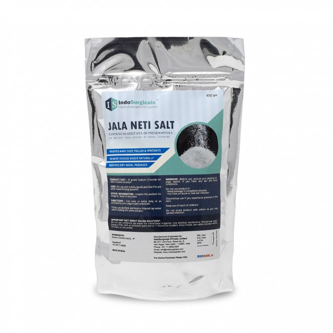 Jala Neti Salt Economy Pack 450 gm Manufacturer, Supplier & Exporter