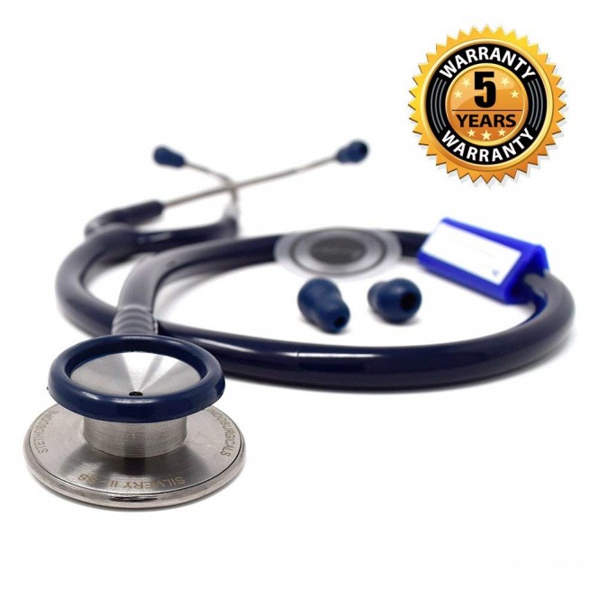 IndoSurgicals Silvery II-SS Stethoscope Manufacturer, Supplier & Exporter