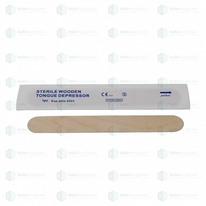 Sterile Standard Wooden Tongue Depressor (100 Pcs.) Exporter