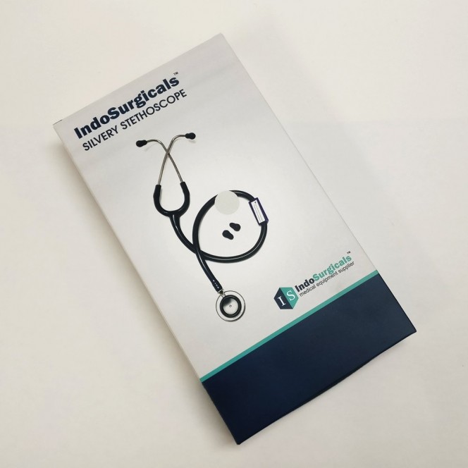 IndoSurgicals Silvery Stethoscope Exporter
