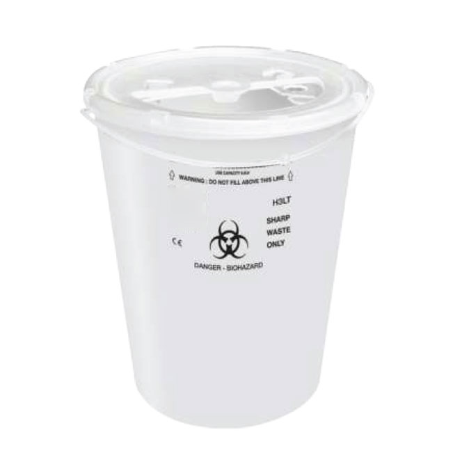 Disposable Sharp Container (Capacity 3 Ltr.) Supplier