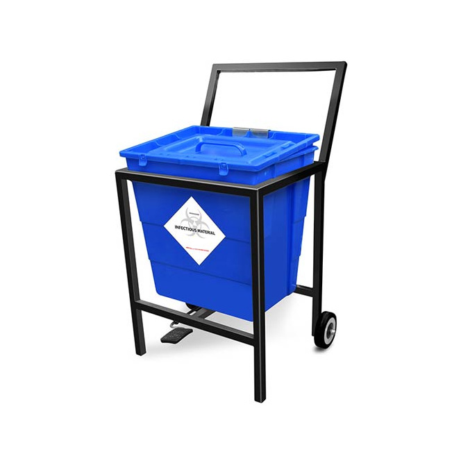 Waste Segregation Trolley (MS) 30 Liter Supplier