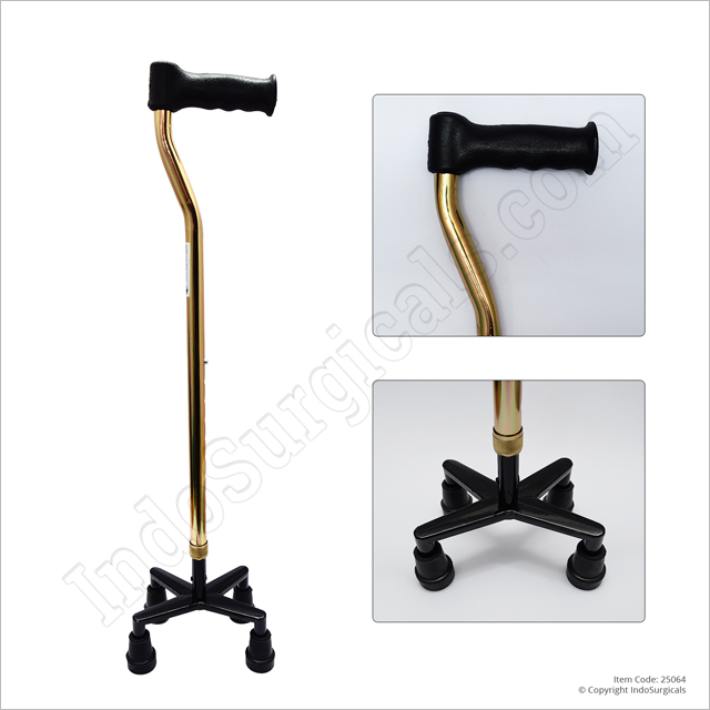 Walking Stick (Four legged), Adjustable Manufacturer, Supplier & Exporter