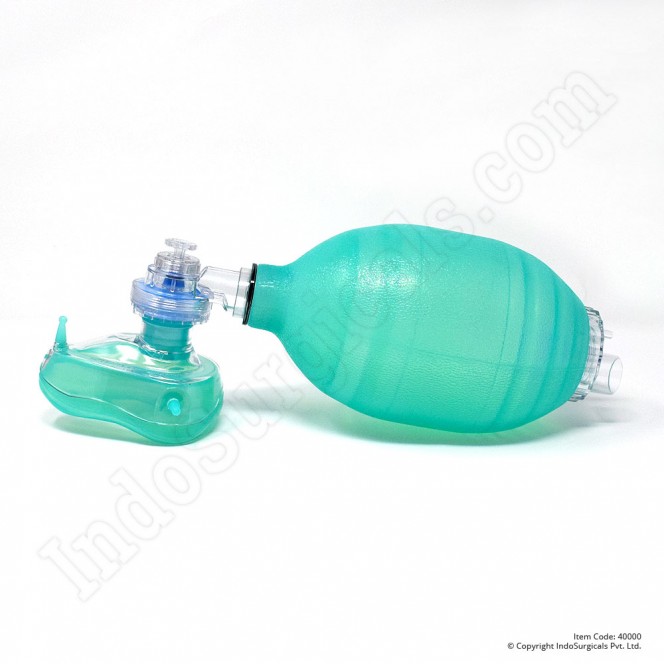 Green Silicone Resuscitator (Adult) Autoclavable Manufacturer