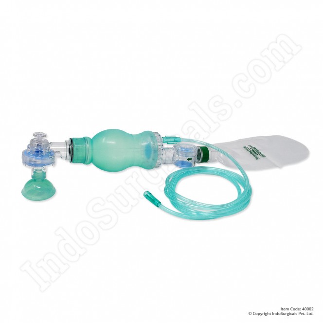 Green Silicone Resuscitator (Infant) Autoclavable Manufacturer, Supplier & Exporter