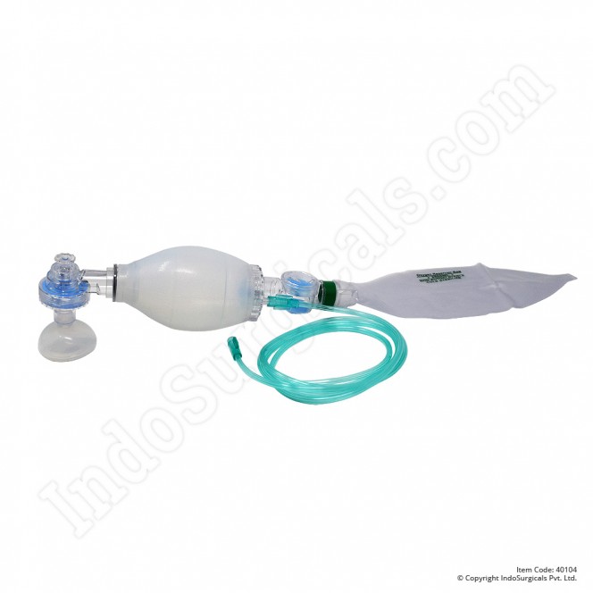 White Silicone Resuscitator (Child) Autoclavable Supplier