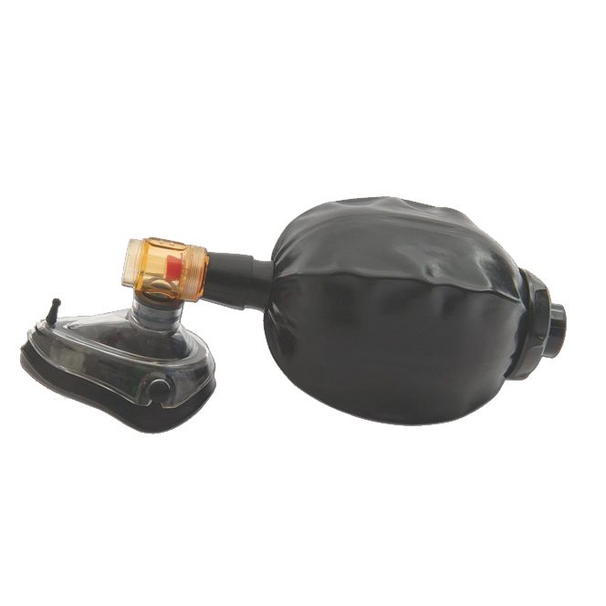 Black Rubber Non Autoclavable Resuscitator (Adult) Supplier