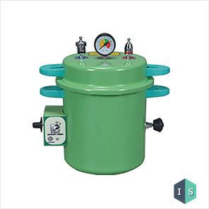 Dental Autoclave, Epoxy Finish, Pressure cooker type, Electric, 10 Liters (Green) Manufacturer, Supplier & Exporter