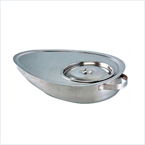 Bed Pan with Lid (Stainless Steel) Supplier