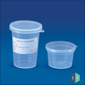 Sample Container (Press & Fit Type), Polypropylene (PP) Supplier