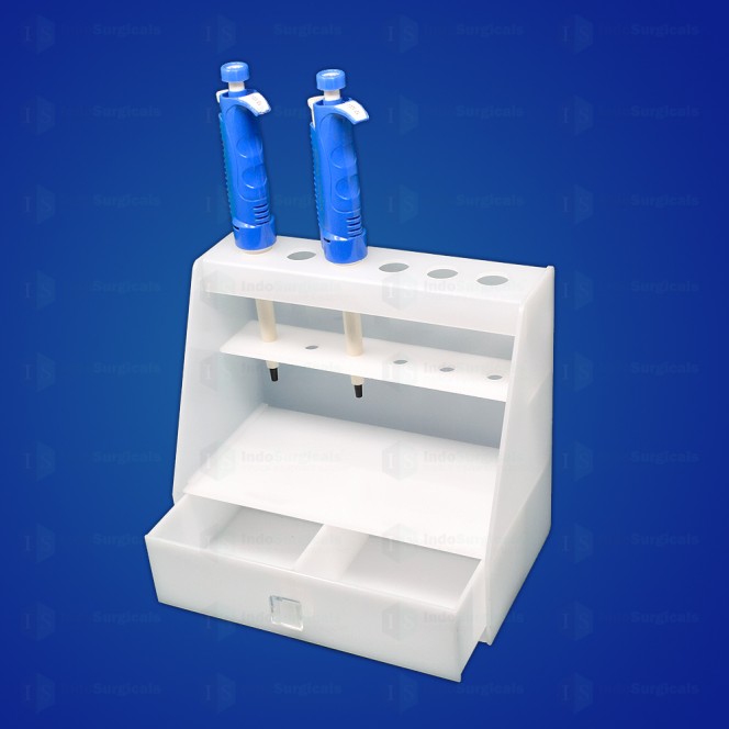Micropipette Stand with Drawer Supplier