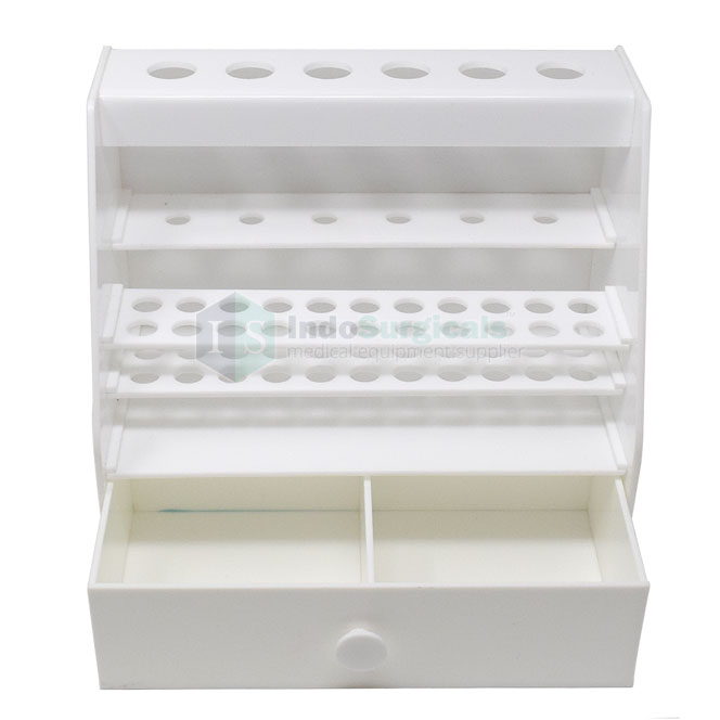 Micropipette Stand for 6 Pipette with Test Tube Rack & Drawer Exporter