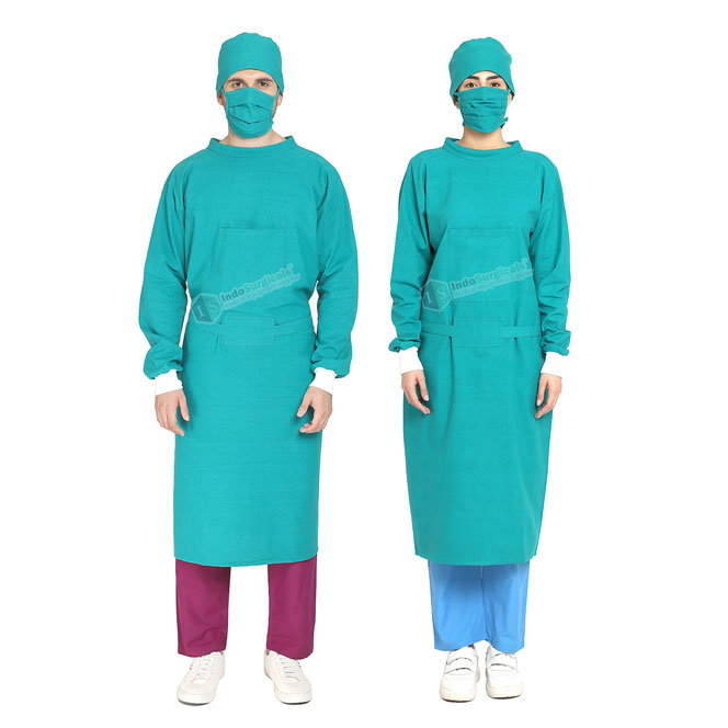 Unisex Reusable Surgeon Gown Set Manufacturer, Supplier & Exporter