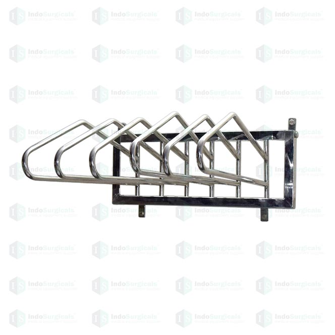 Wall Mounted Lead Apron Rack (SS 304 Grade) Supplier