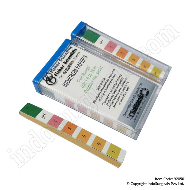 pH Test Strips Full Range 1-14 (200 Strips) Supplier