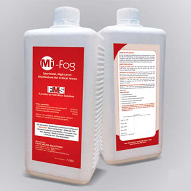 Mi-Fog (Disinfectant Liquid for Fogging Machine) Manufacturer, Supplier & Exporter