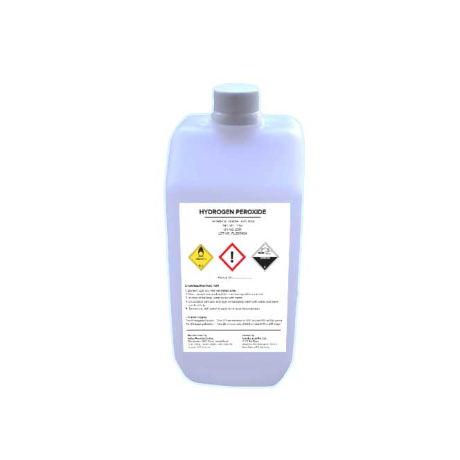Hydrogen Peroxide 50% W/W (Disinfectant Solution for Fogging Machine) Manufacturer, Supplier & Exporter