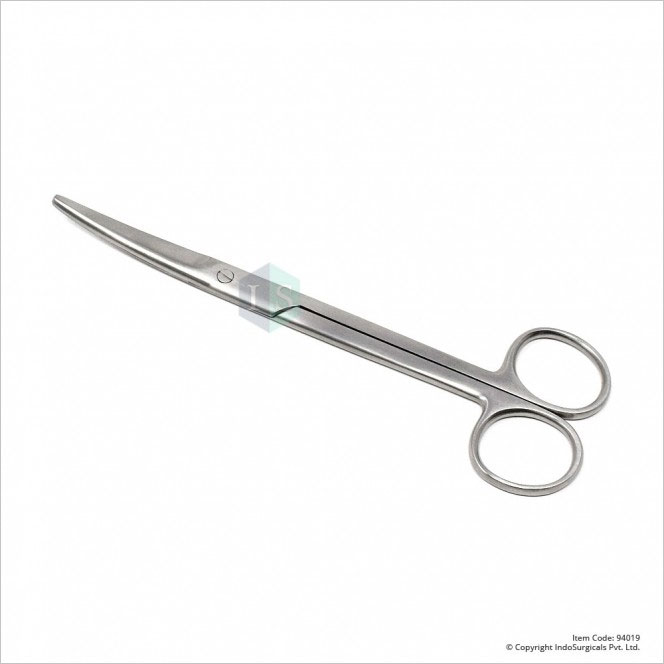 Mayo Scissor Curved Bladed B/B Manufacturer, Supplier & Exporter