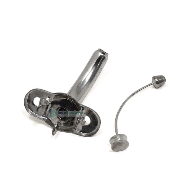 Chevaliar Jackson Tracheostomy Tube #10 – Metal ENT Surgical Instrument, DDP