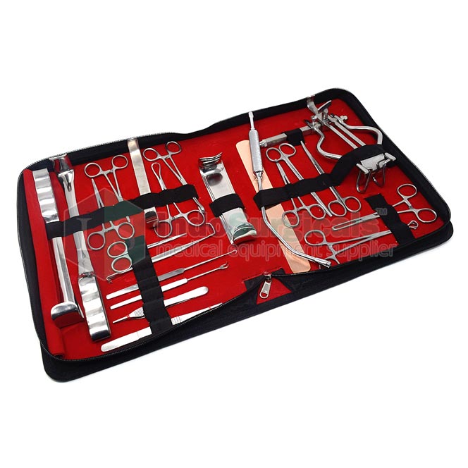 PRECISE CANADA 108-Piece Basic Laparotomy Surgical Instrument Set – DS-677, General Surgery