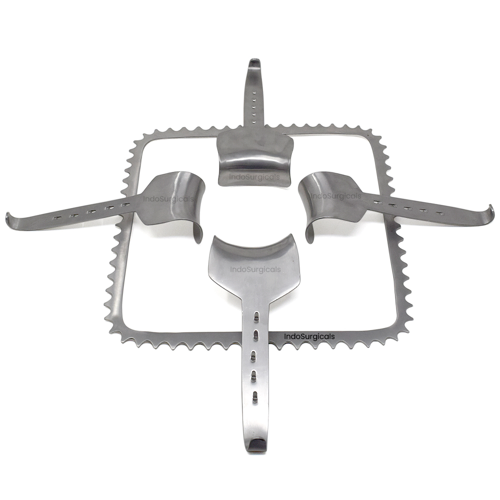 Kirschner Retractor with 4 Doyens Blades (Square Frame) Supplier