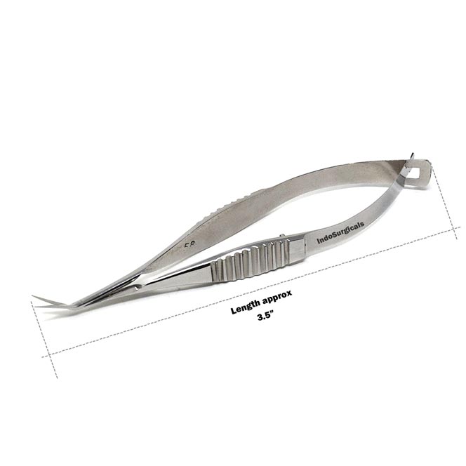 Vannas Capsulotomy Scissors Angled Manufacturer