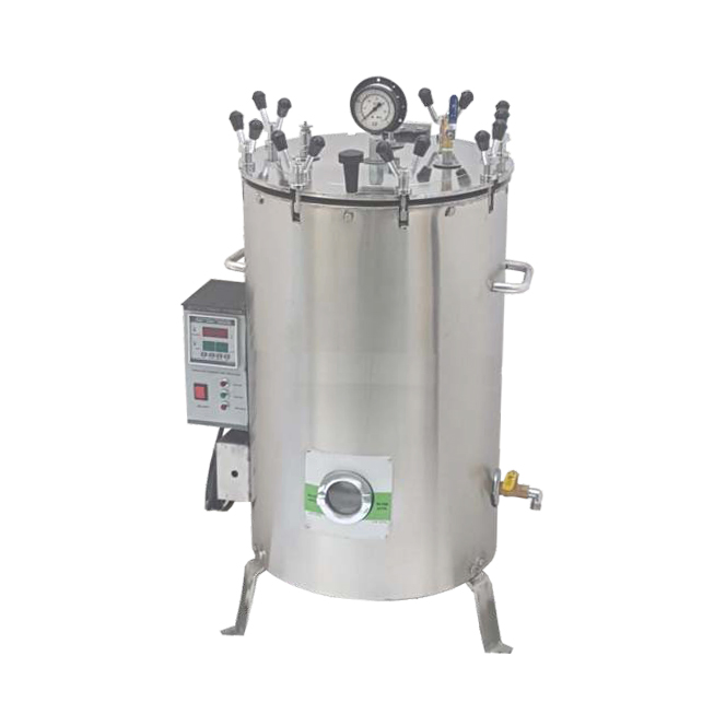 Vertical Autoclave with Digital Controller (Double Wall, Nut Locking) Supplier