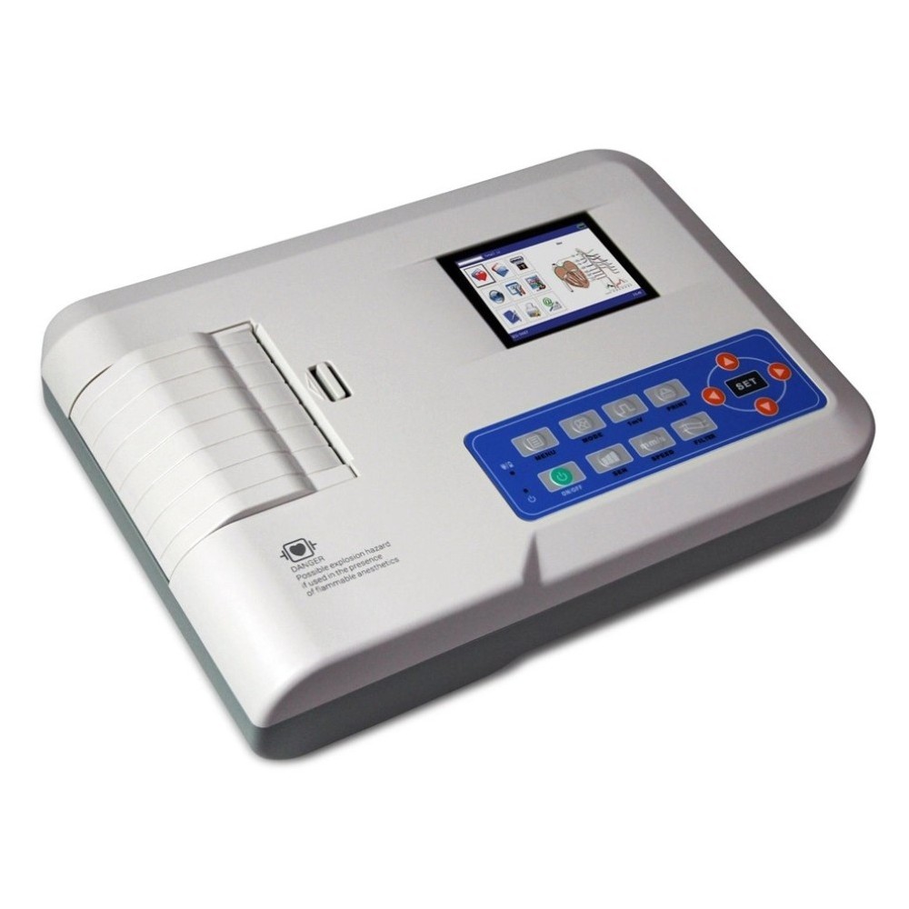 IndoSurgicals CONTEC ECG300G-Series Three-Channel Electrocardiograph