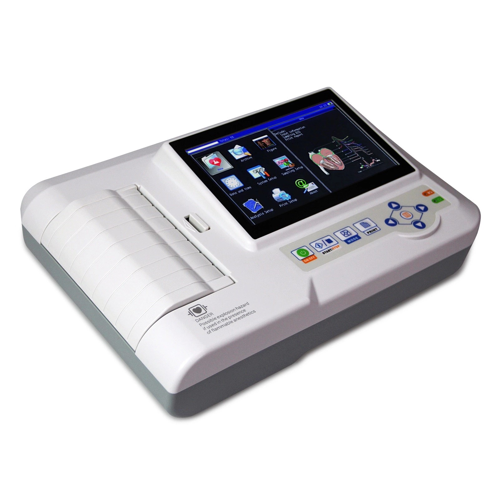 IndoSurgicals CONTEC ECG600G Six-Channel Electrocardiograph