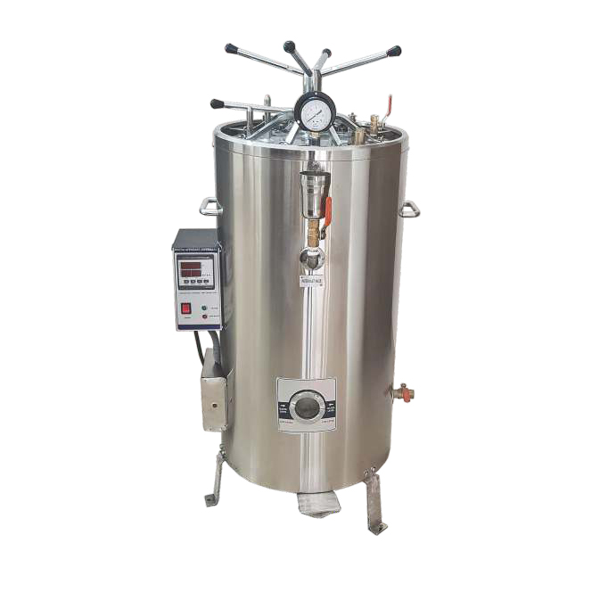 Vertical Autoclave with Digital Controller Hi-Pressure (Triple Wall, Radial Locking) Supplier