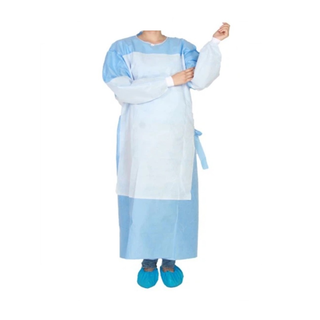 Disposable Reinforced Wraparound Surgical Gown Supplier