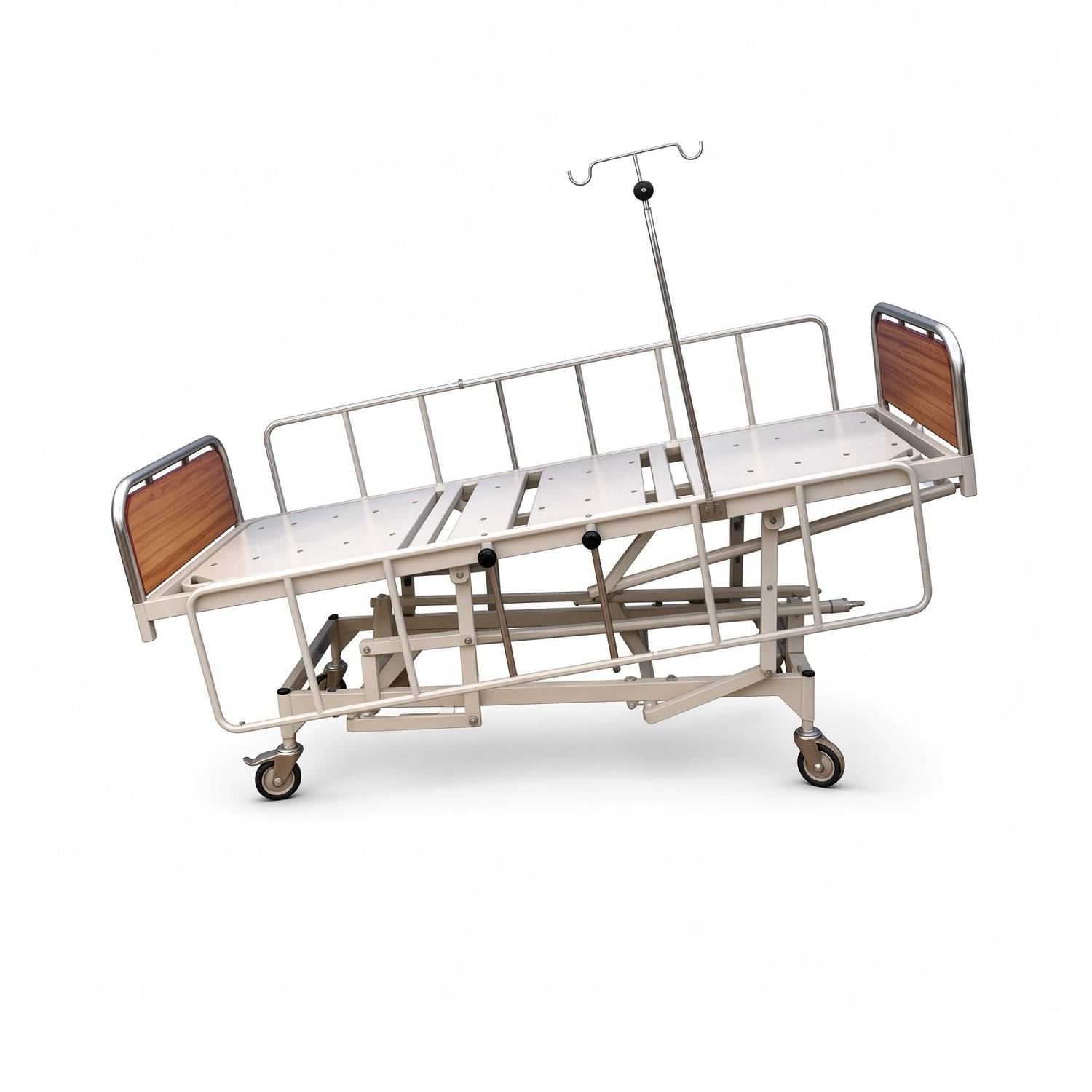 ICU Bed Mechanical with Laminated SS Panel Supplier