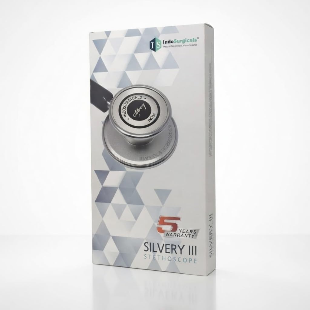 IndoSurgicals IndoSurgicals Silvery® III Stethoscope
