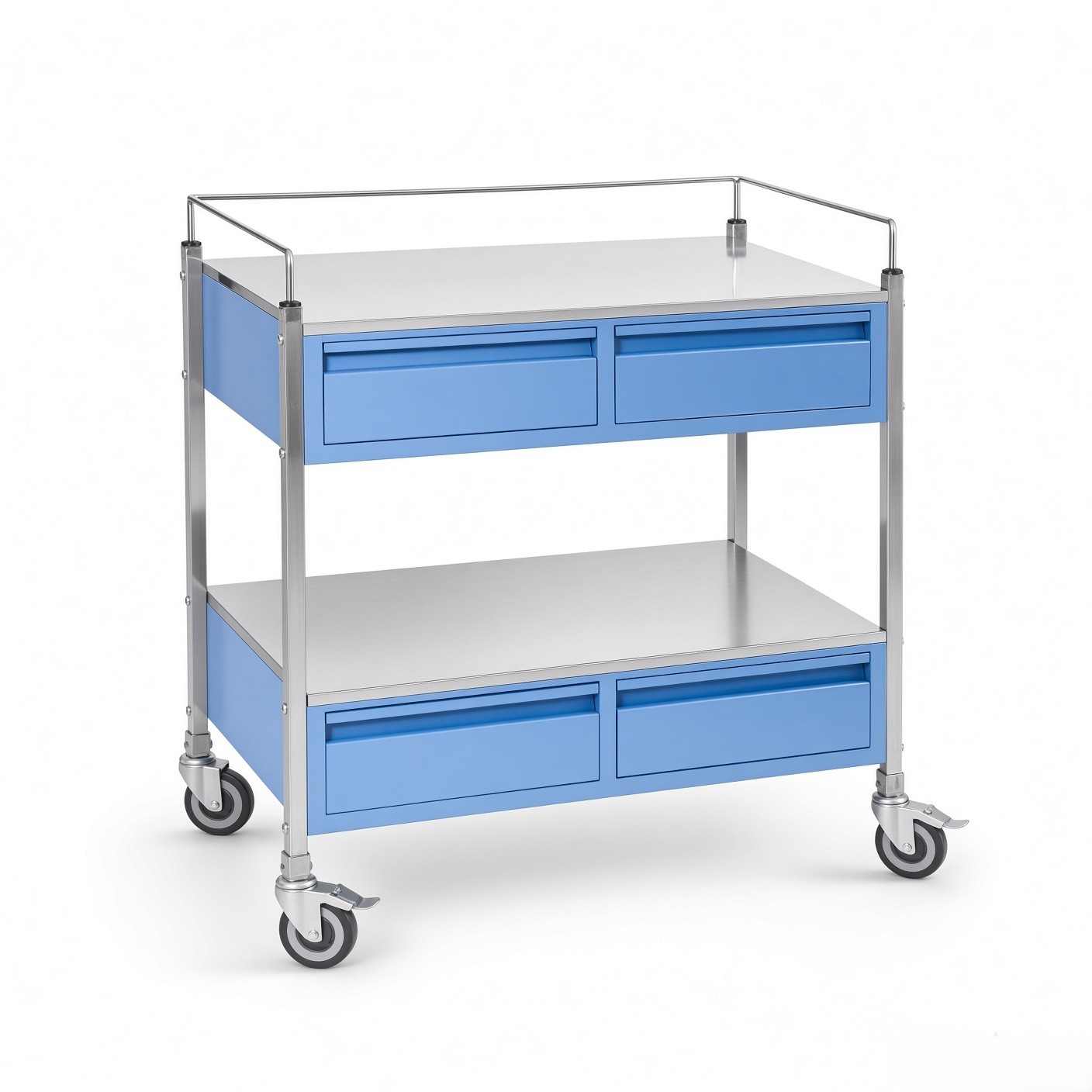 Medicine Trolley with Four Drawers Supplier