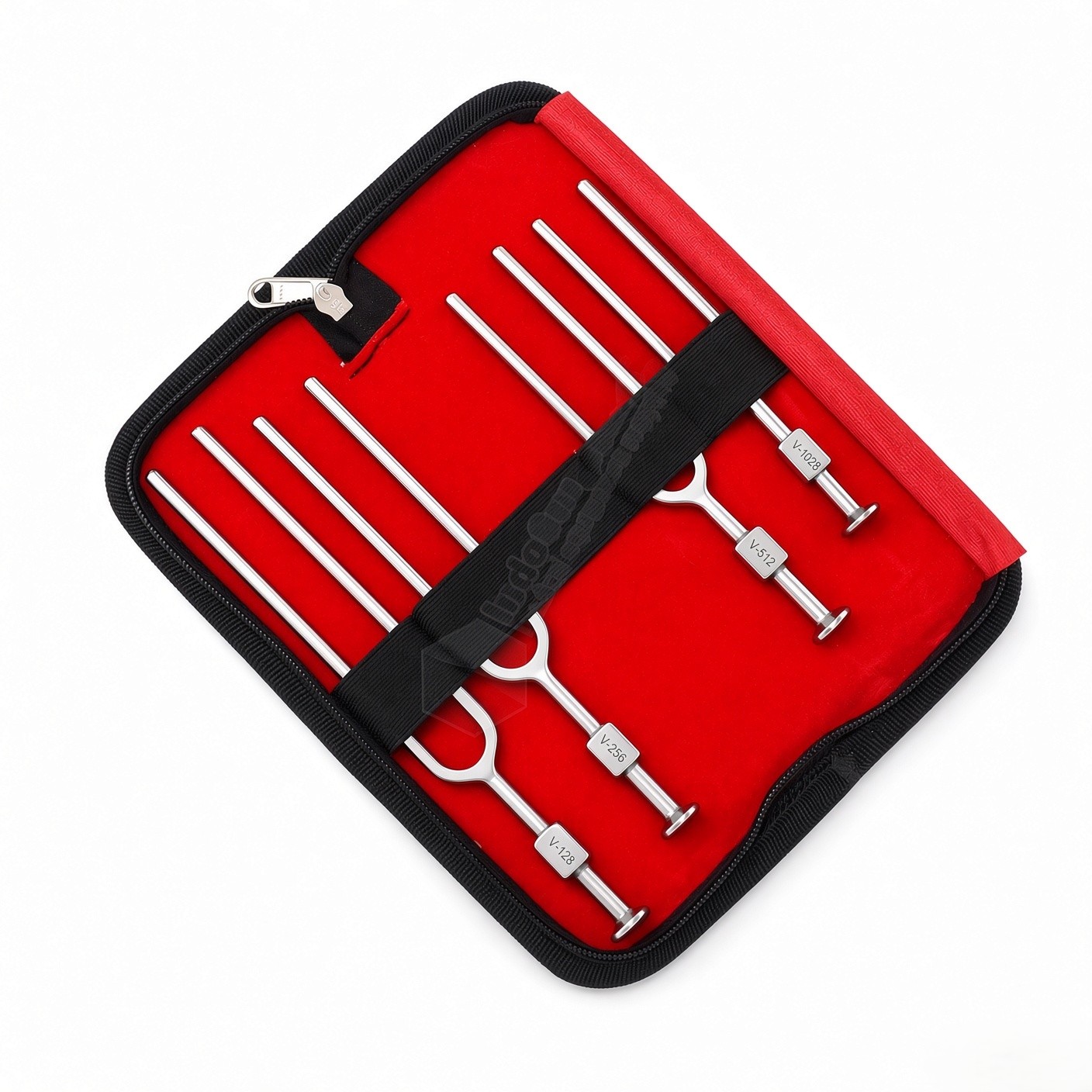 IndoSurgicals Tuning Fork Set of 4 128 Hz 256 Hz 512 Hz and 1024 Hz