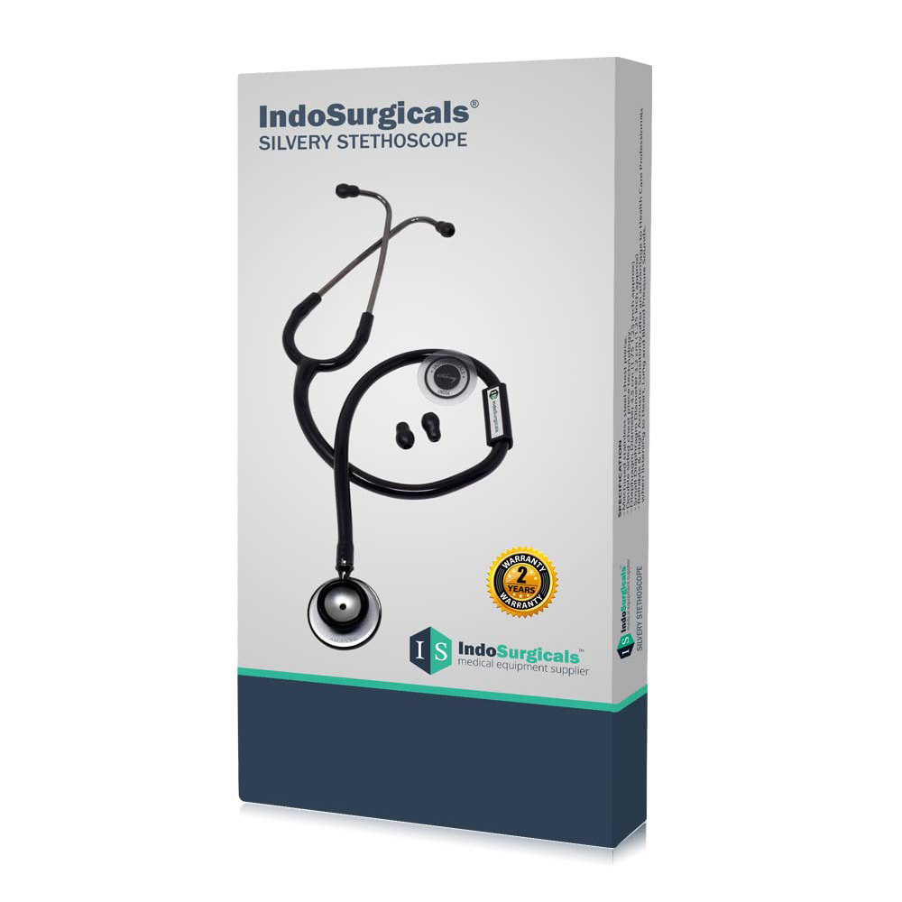 IndoSurgicals Silvery® Stethoscope image 5