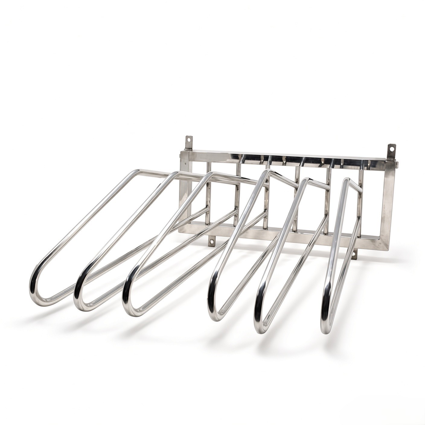 Wall Mounted Lead Apron Rack (SS 304 Grade) image 3