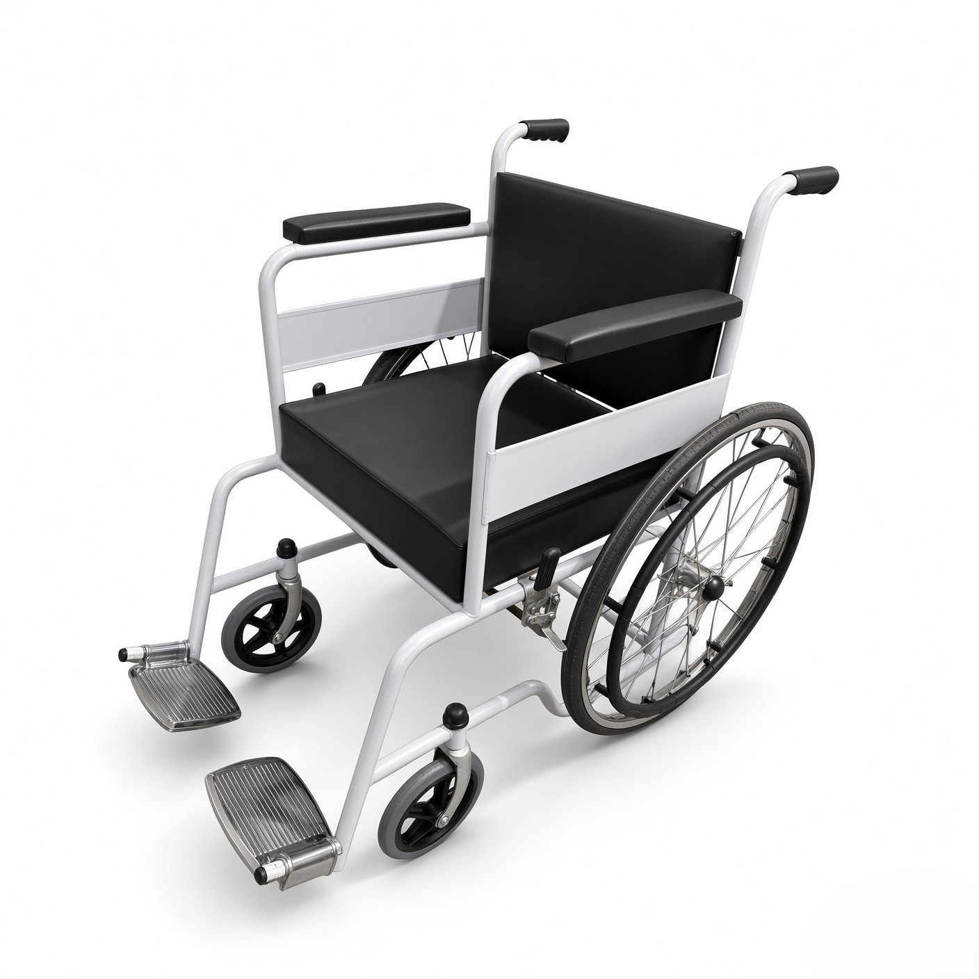 IndoSurgicals Wheelchair Non Folding
